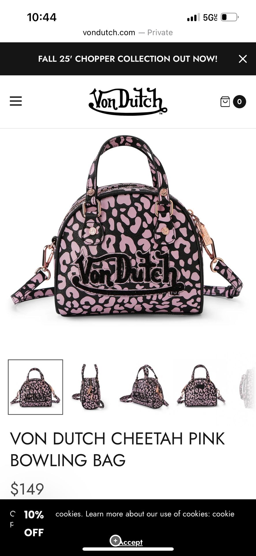 Von Dutch Leopard Bowler
