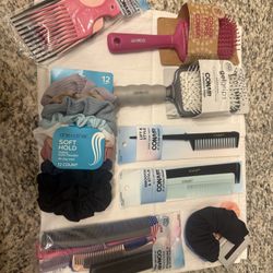 Combs, Brush’s, Ponytailers