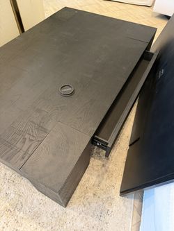 Pottery barn Black Coffee Table Rectangle 