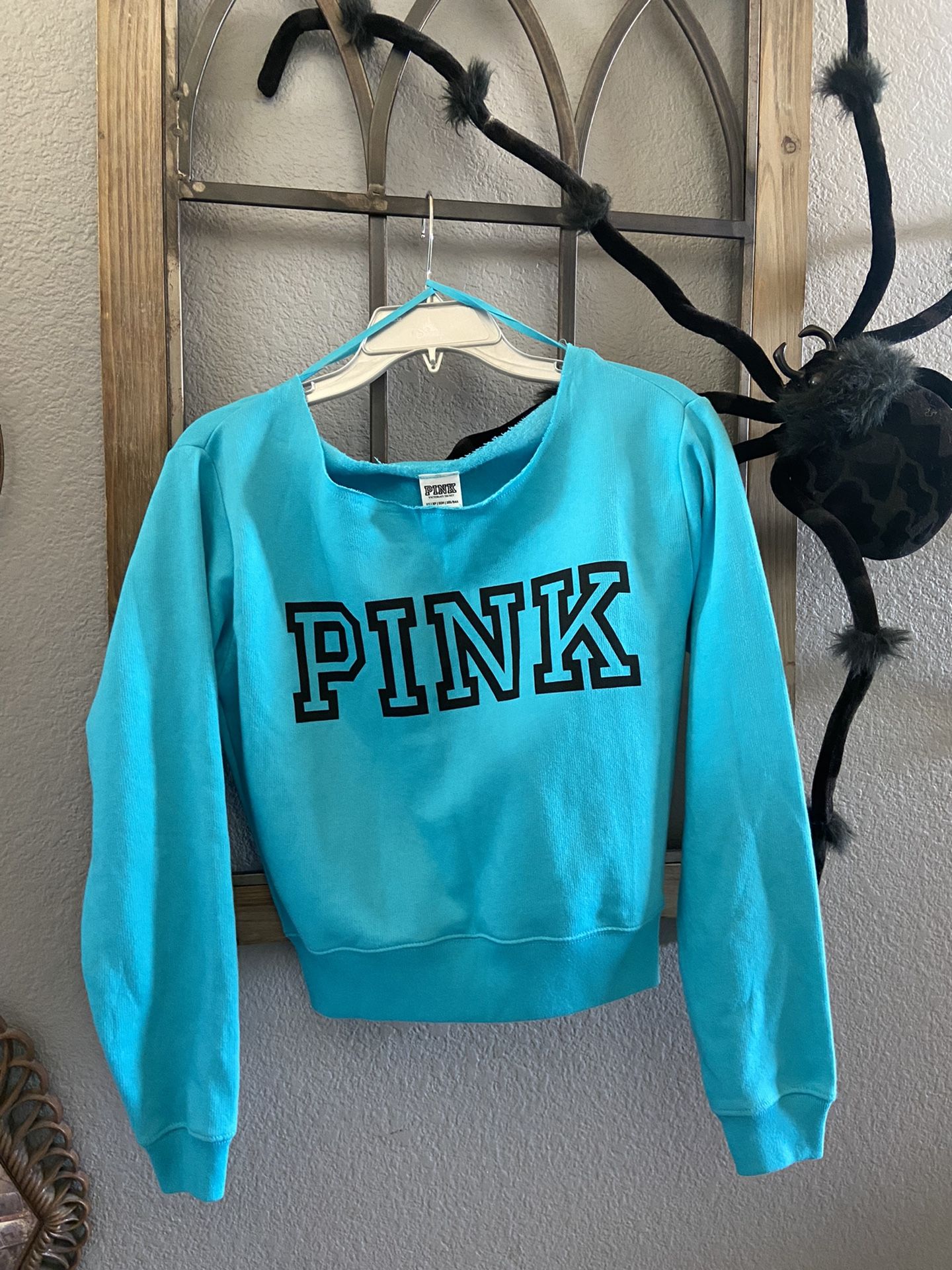 PINK Cropped Sweater Sz Xs