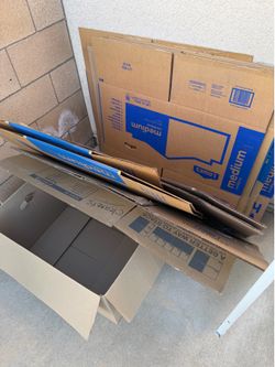 15 medium moving boxes free