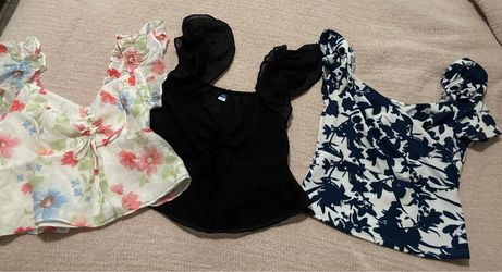 3 tops -size medium