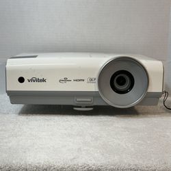 Crestron Vivitek DLP Video Projector-TESTED- Nice Picture-Features Several Inputs Including HDMI-Demonstration Available 
