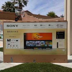 65XR50 65” Sony smart 4k mini led tv Bravia 5 