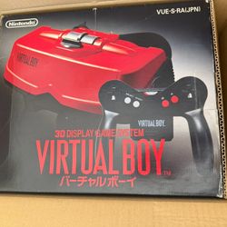 Nintendo Virtual Boy Used CiB Japan Box Region Free 