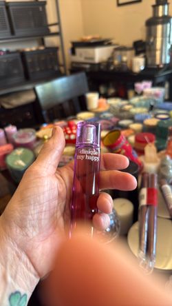 Clinique, my happy Coco and Kashmir perfume