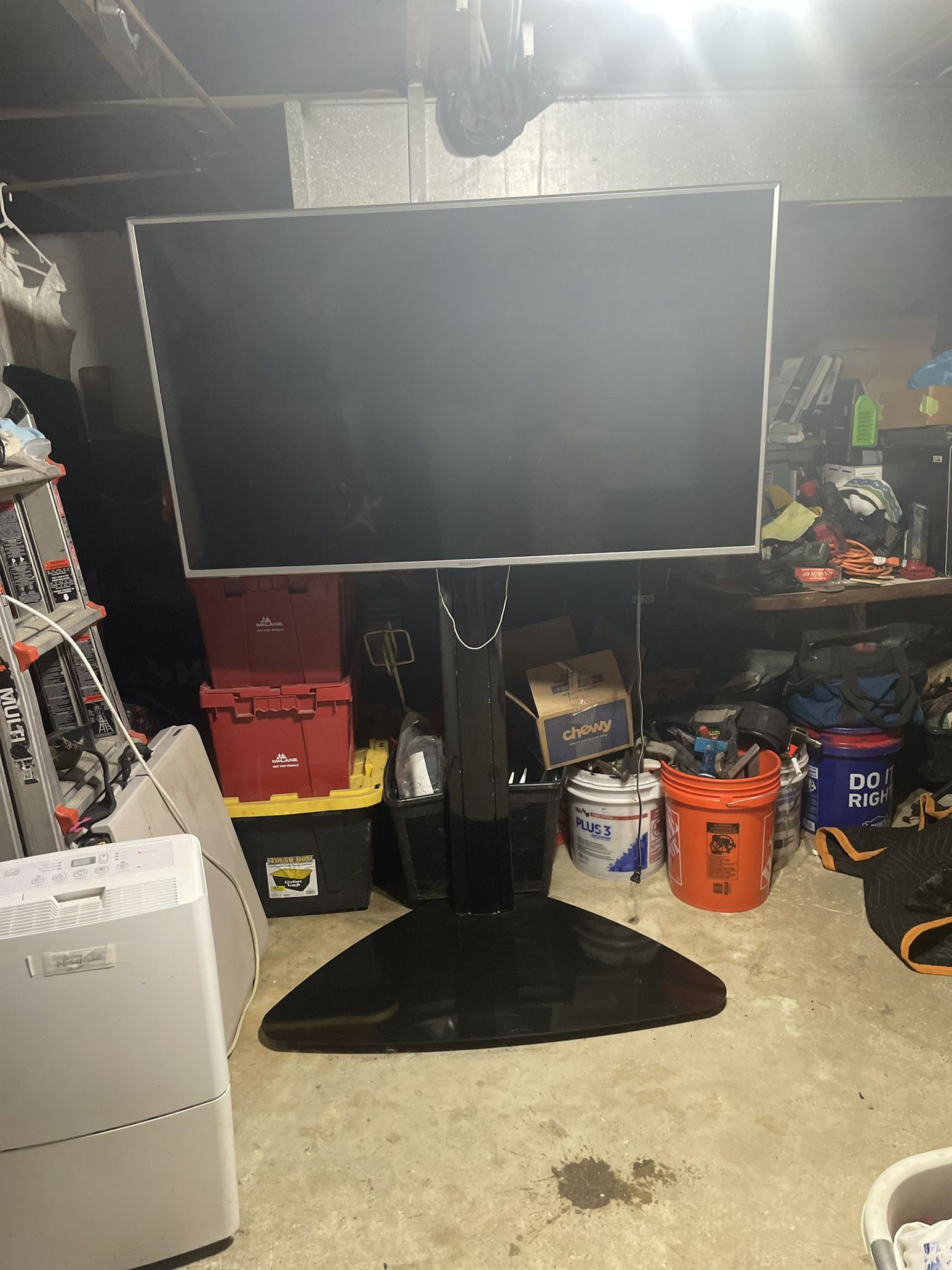 Football Season… 55” Inch TV with Stand!!