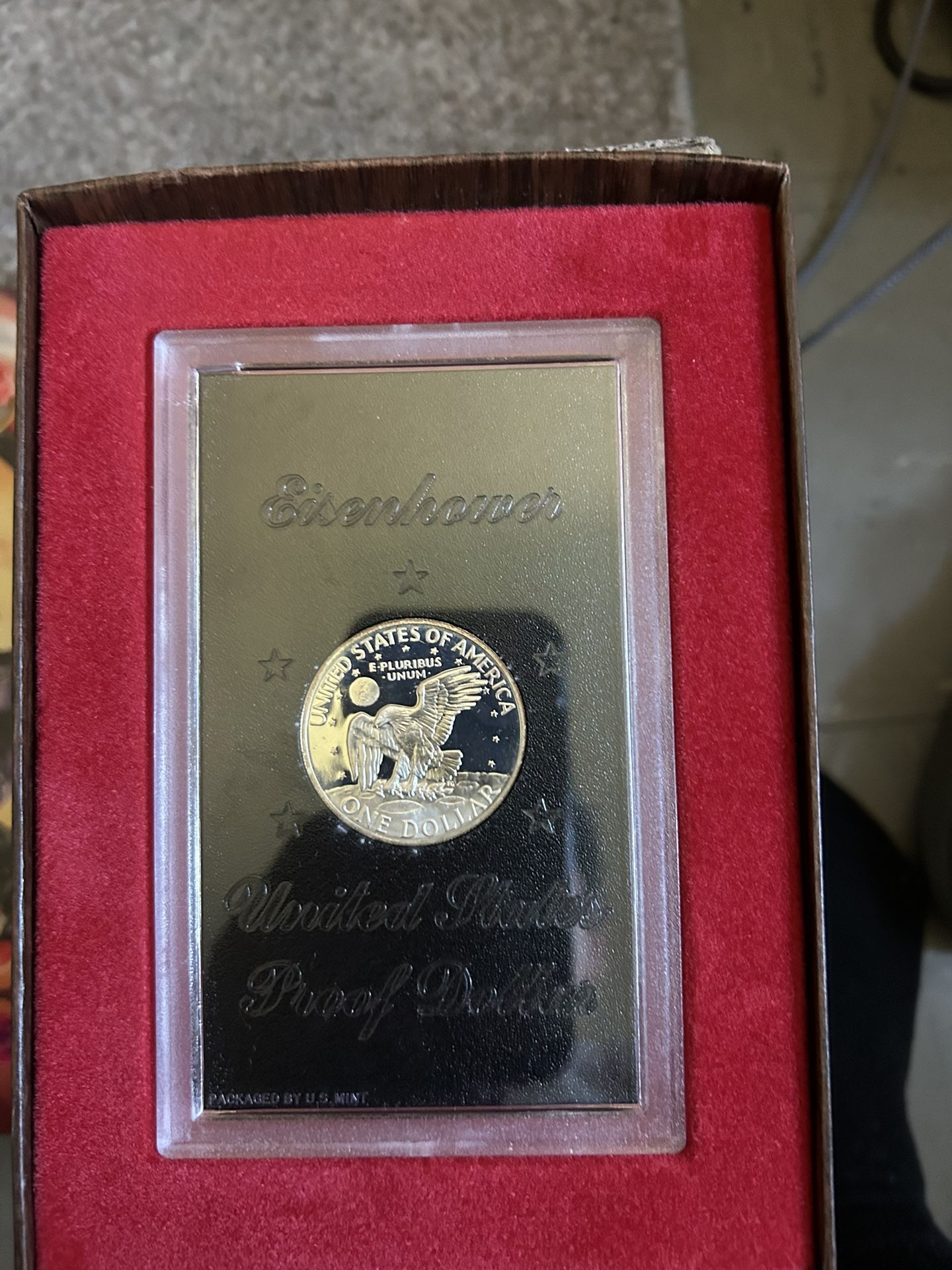 1972 elsenhowet proof Dollar coin