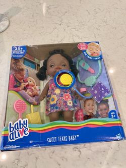 Baby Alive Sweet Tears Baby ~ Cries & Speaks 35+ Phrases 