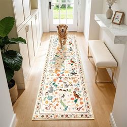 2.7x8 Cat Themed Runner Rug(brand new)