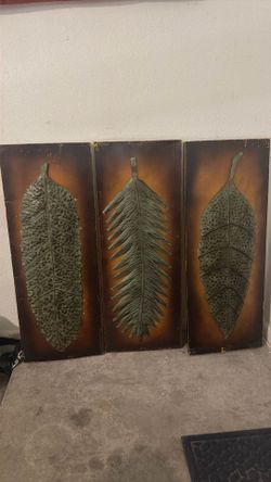 Metal Leaf Art