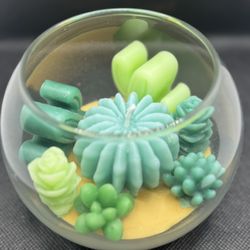 Cactus Bowl Candle