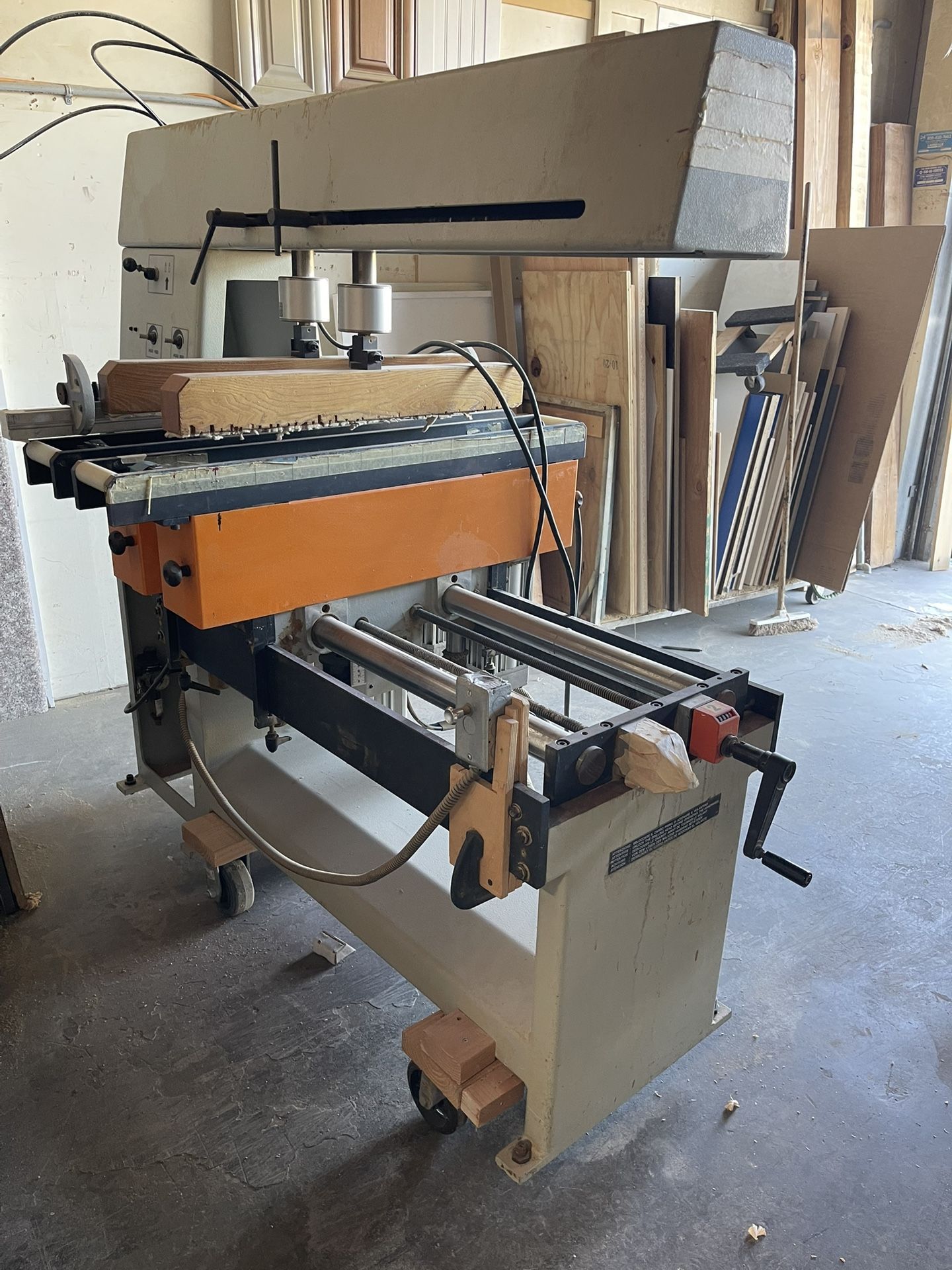 Double Row Line Borer Machine