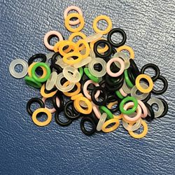 100 pc. Multicolor Wacky-Rings