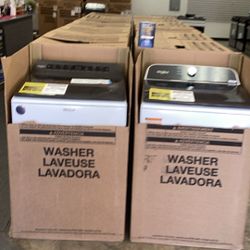 Big Whirlpool Washer Sale Your Choice 5.3 With Impeller Or 4.7 with Agitator