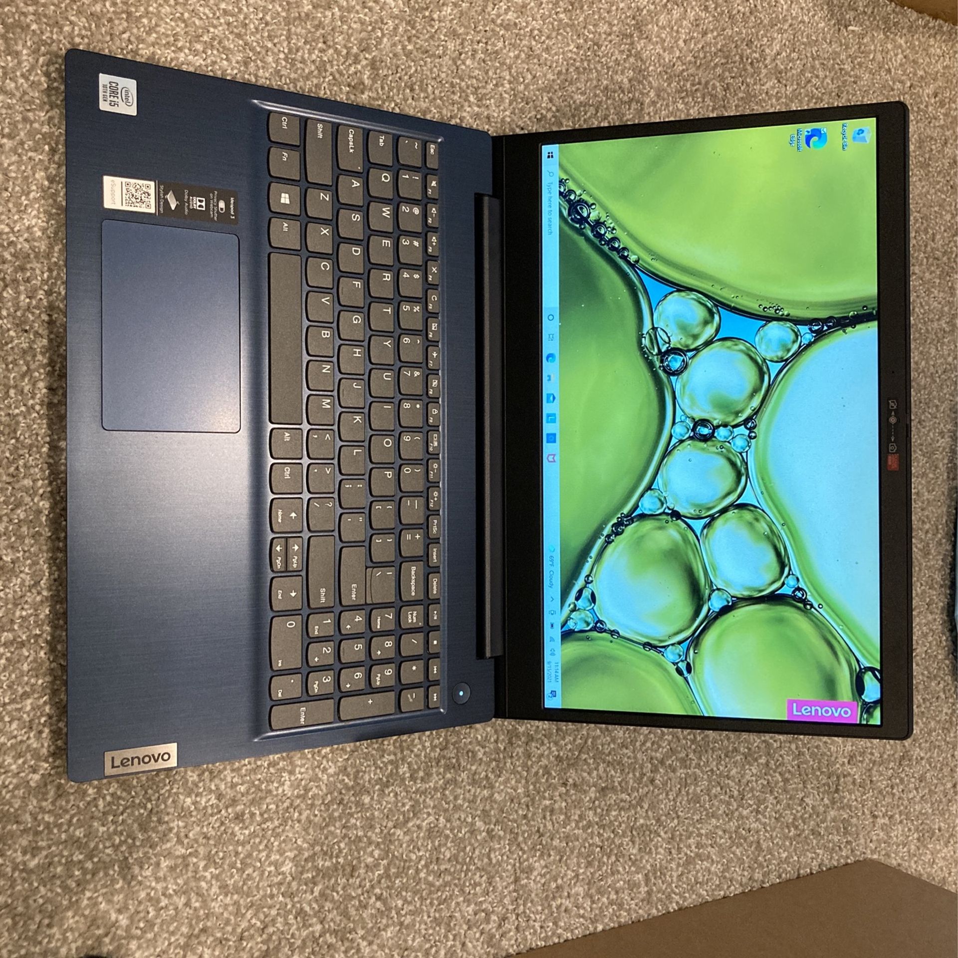 Lenovo 15.6 “ Touchscreen Laptop, Intel i5-10210u, 12GB RAM, 512GB SSD, Windows 10 Home