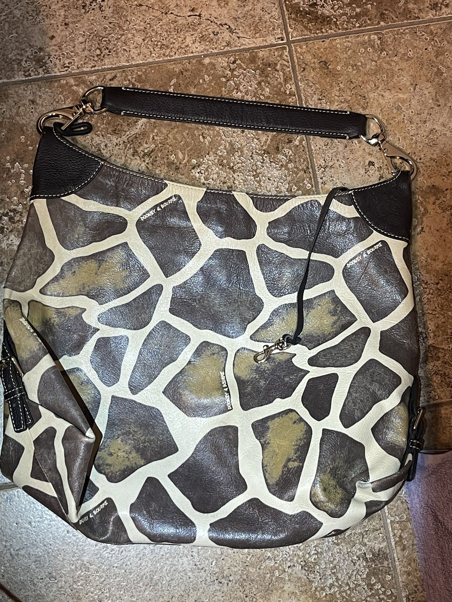 Dooney And Bourke Giraffe Print Bag