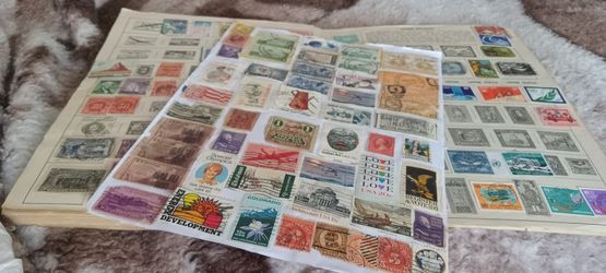 Book Of Old Stamps 