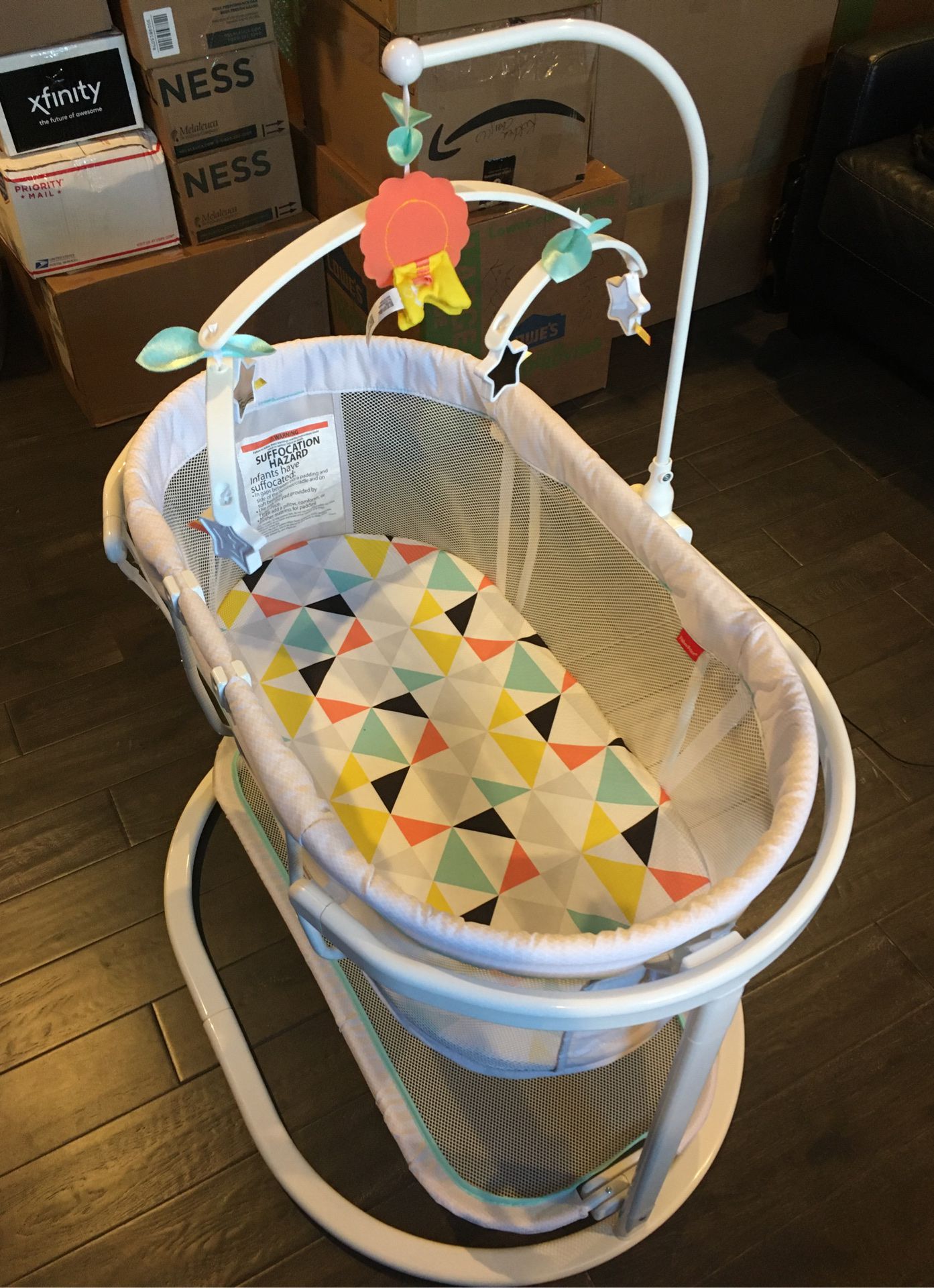 Fisher Price Soothing Motion Bassinet