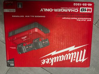 Milwaukee M18 Dual Bay Rapid Charger 48-59-1802
