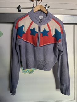 Urban Outfitters Purple Crop Sweater