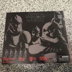 Star Wars Black Series Clone Trooper Set Hasbro 4 Pack New