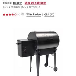 Traeger Tailgater Smoker