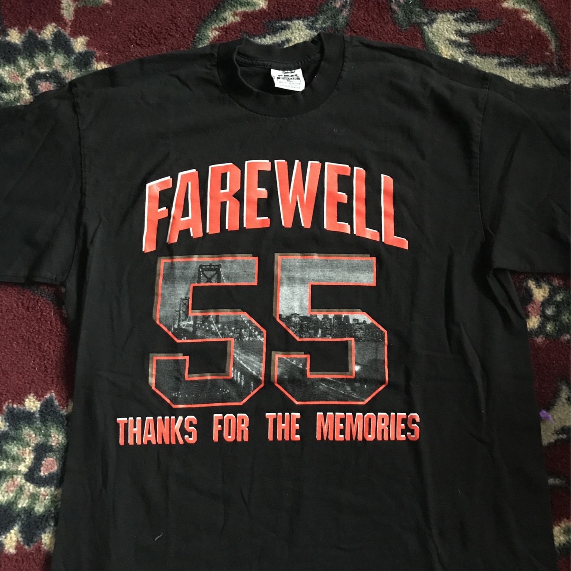 San Francisco Giants Tim Lincecum Farewell Shirt