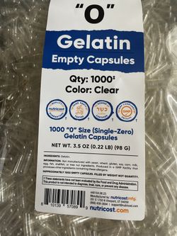 Gelatin Gel Capsules