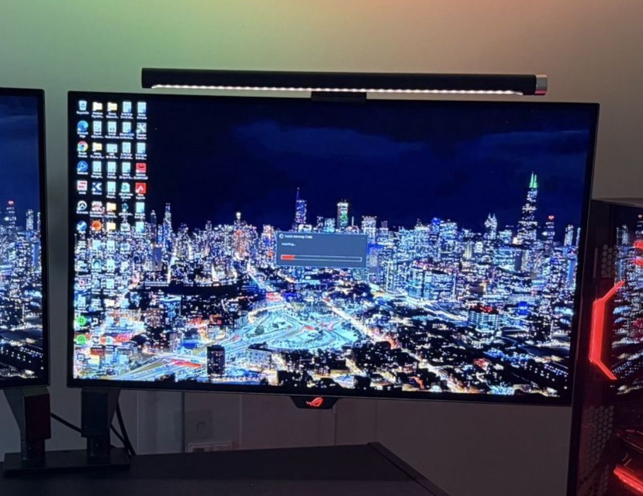 ASUS ROG Swift OLED 27” 1440P Gaming Monitor (PG27AQDP) - WOLED, QHD, 480Hz,