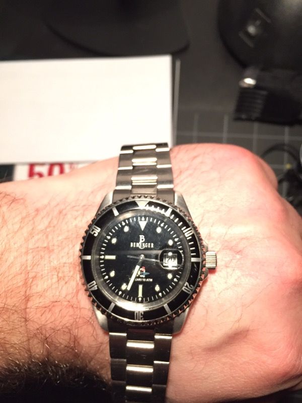 Beringer mens watch