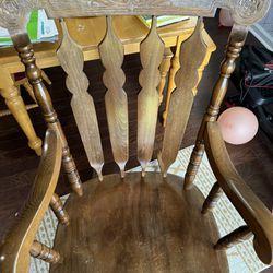 Wooden Rocker Chair