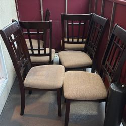 Table With 6 Dining Room Chairs