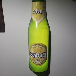 Solera Lighted Beer Sign Vitage