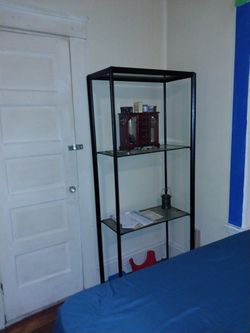 Glass 3 Level Shelve