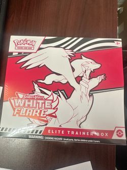 Pokemon White Flare Elite Trainer Box