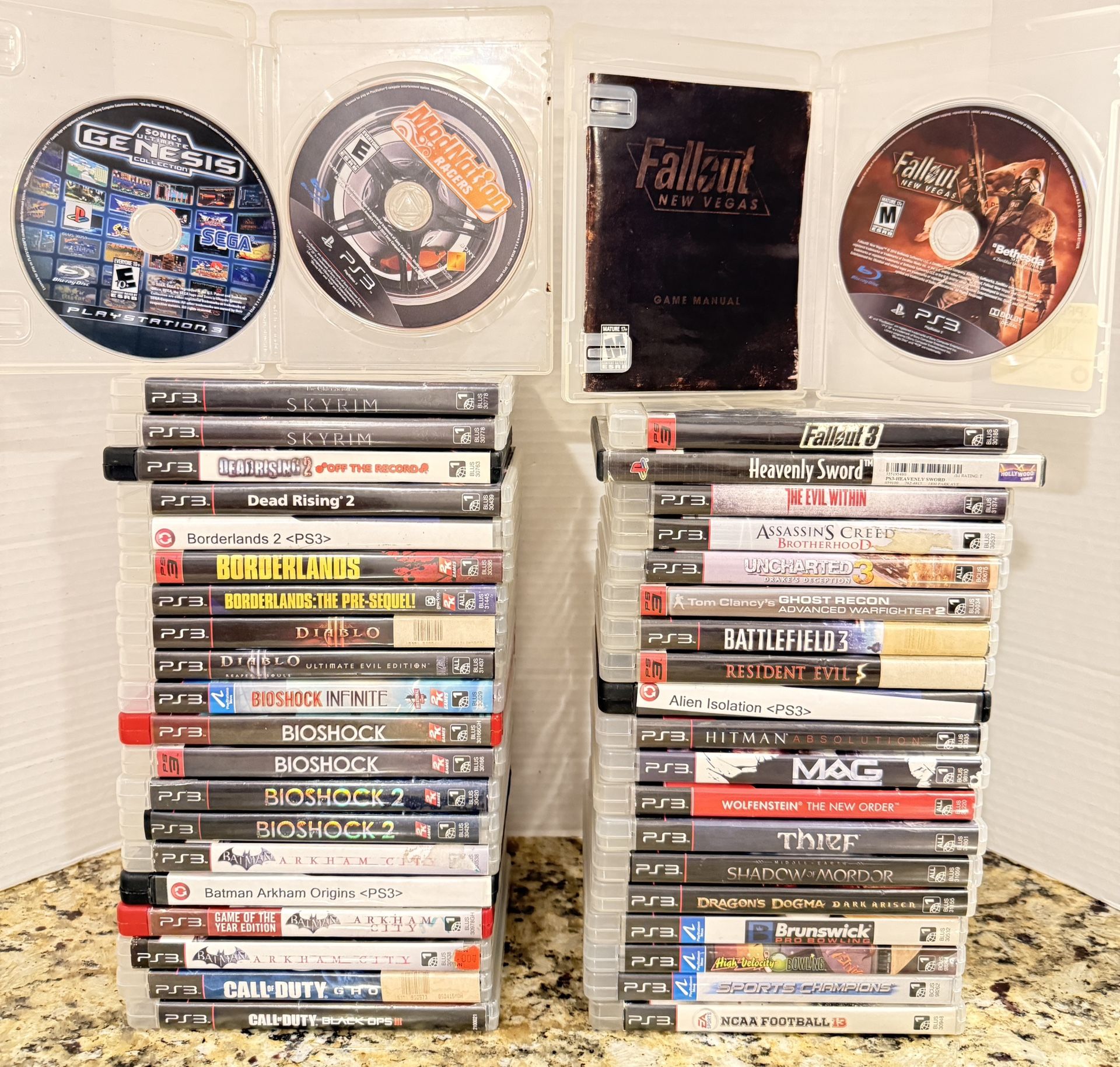 PlayStation 3 Games ( $5 Each ) 