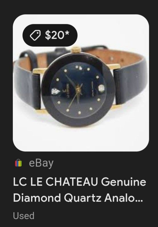 LCLE CHATEAU Watch Leather Band