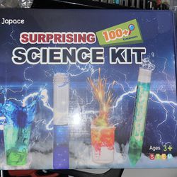 Japace Surprising Science Kit 100 + Experiments  Explore the wonders of science with the Japace 
