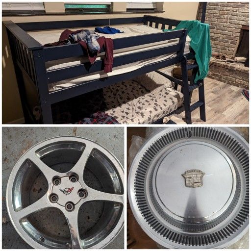 Cash, Queen Bed With Bluetooth Speaker Fireplace Etc