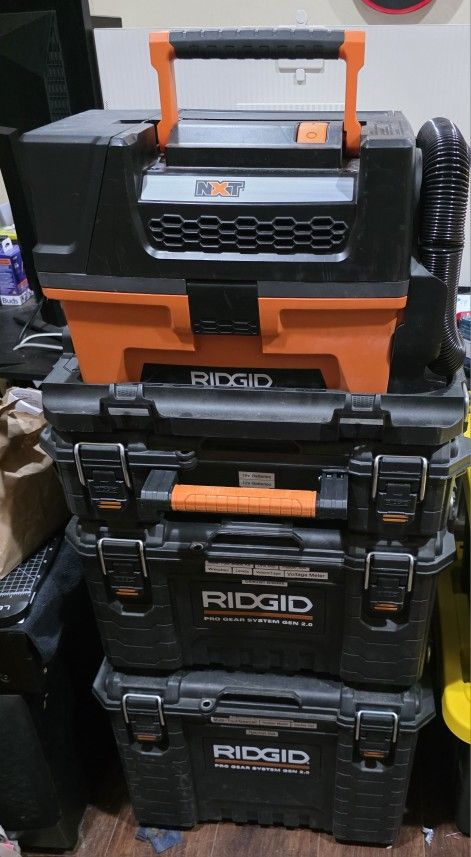 Ridgid Toolbox & Toolset Combo