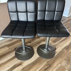 Barstools Black And Bronze