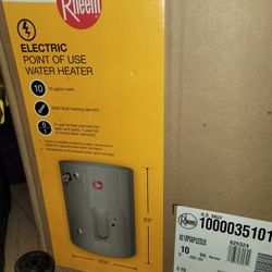 10 Gal Electric Water Heater