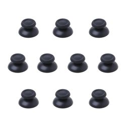 Thumb Grip Caps for PS4 Gamepad,3D Analog Joystick Thumb Stick Grip Cap for PS4 Controller Accessories (Black)