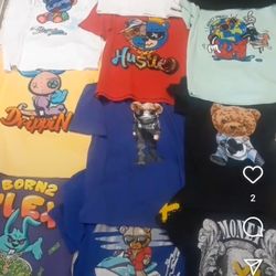 Brand Name New Shirts and Shorts