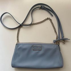 Blue Kate Spade New York crossbody/shoulder purse 