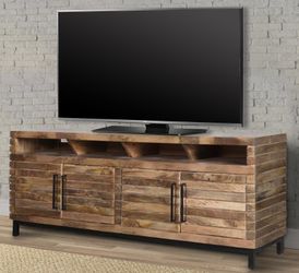 Casual Multipurpose Tv Console in Solid Mango wood!!