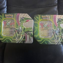Pokemon Iron Leaves Tin Box 
