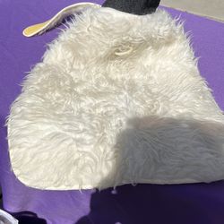 Vintage 60s dog faux fur sweater $5