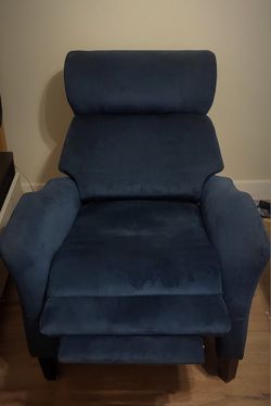Francesca Fabric Pushback Recliner chair